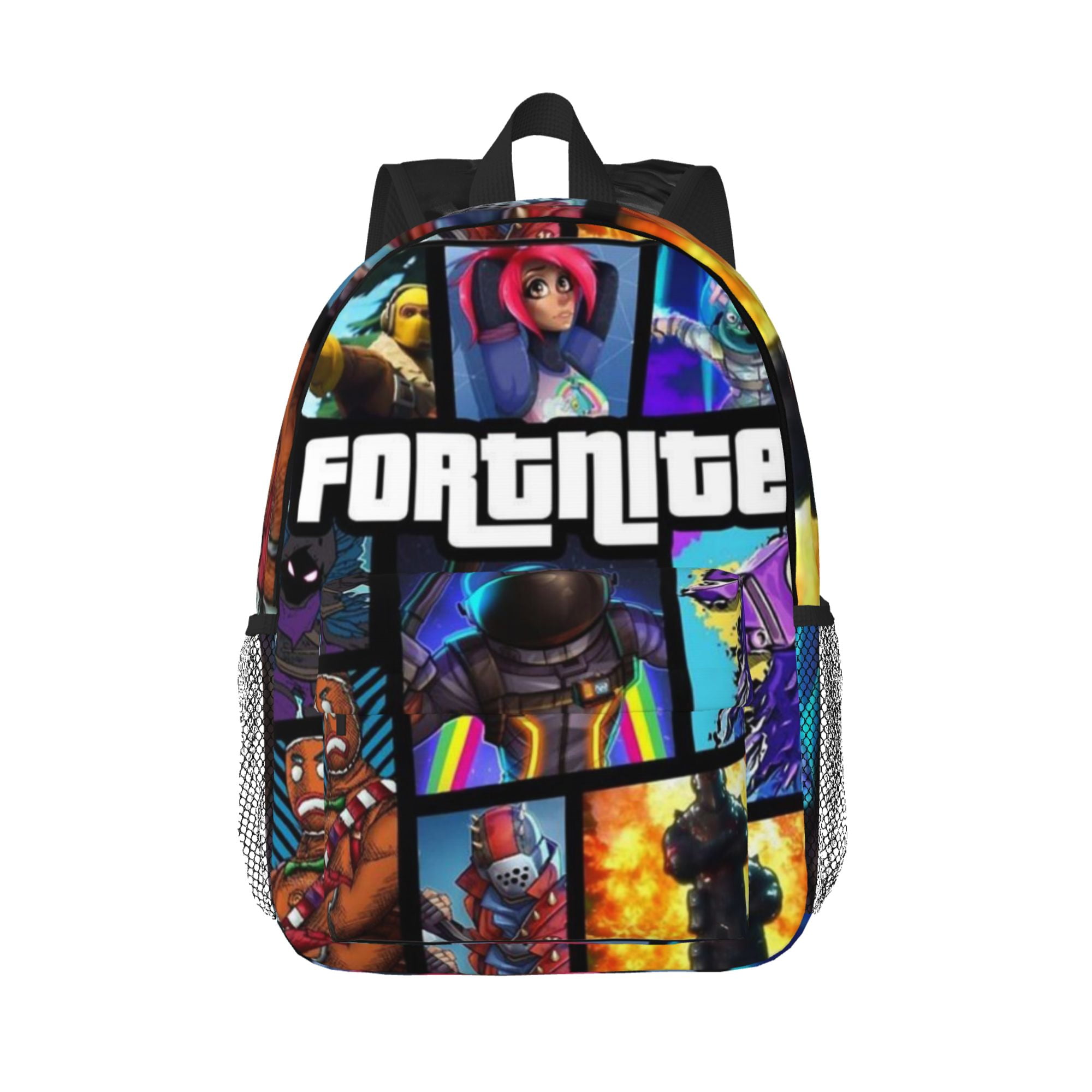 Fortnite backpack Anime Games 3d Printed backpack Cartoon Large capacity laptop backpack Lightweight backpack